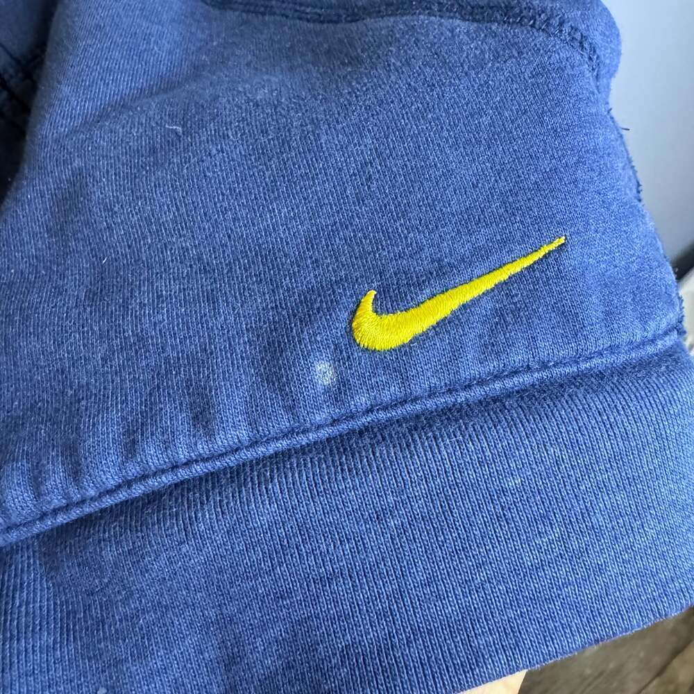 Nike Michigan women’s XL Blue Full Zip Front Hoodie game day college sportswear - Picture 2 of 12